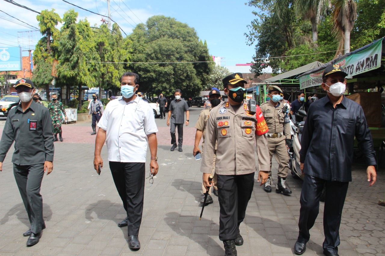 Penerapan PPKM Darurat Di Kabupaten Buleleng Dipimpin Langsung Wakil Bupati Buleleng.