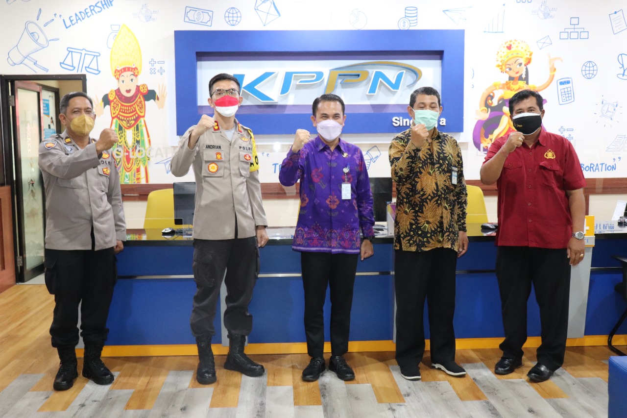 Kapolres Buleleng Lakukan Kordinasi Dengan KPPN Singaraja Dalam Pengelolaaan Anggaran.
