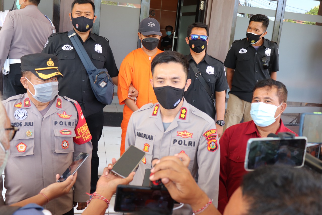 Polsek Seririt Ungkap Kasus Pencurian Sepeda Motor.