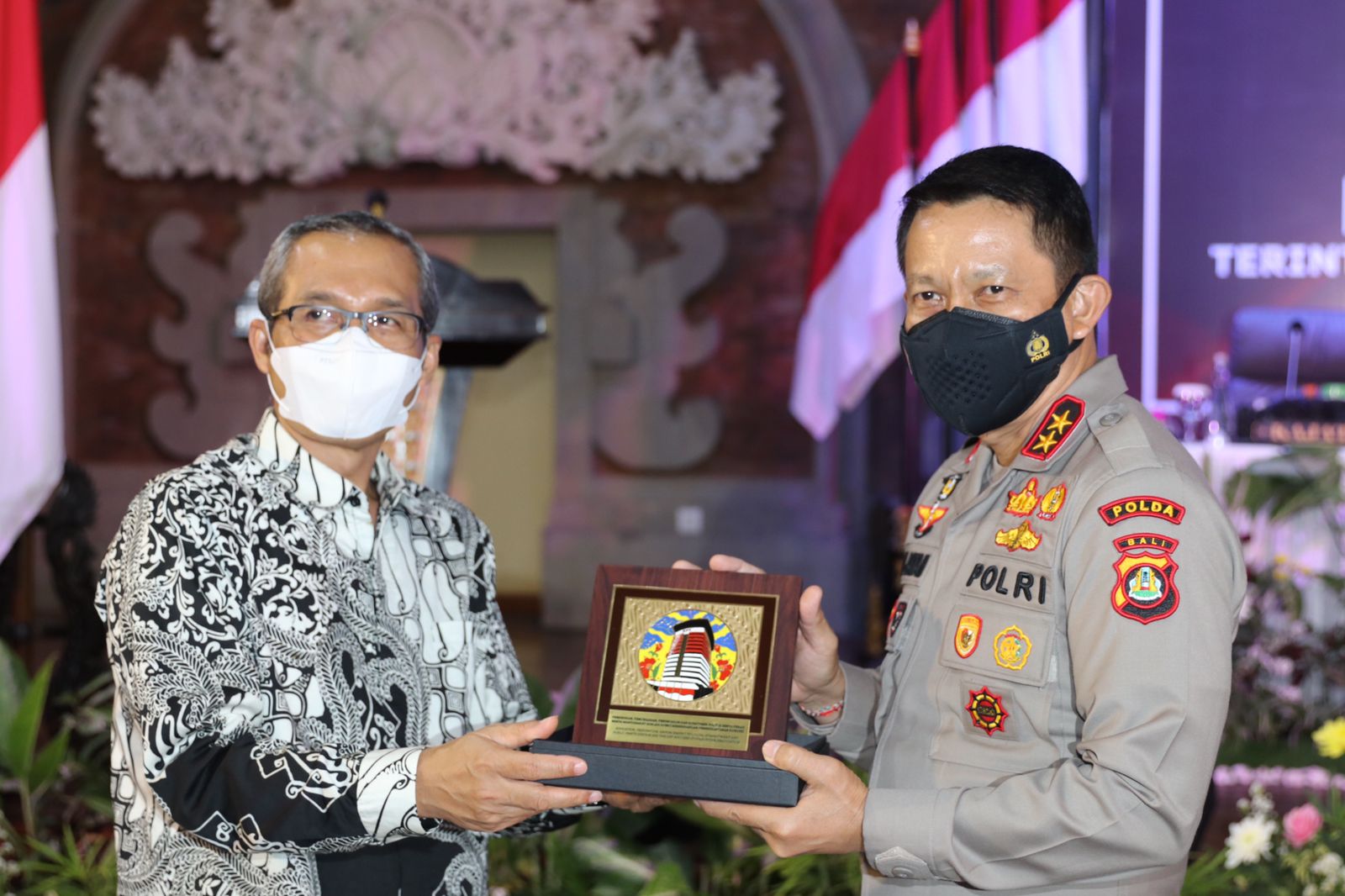 Kapolda Bali Mengikuti Rakor Pimpinan KPK Dengan Aparat Penegak Hukum (APH) Polda Bali, Kejaksaan Tinggi Bali dan Pengadilan Tinggi Denpasar.