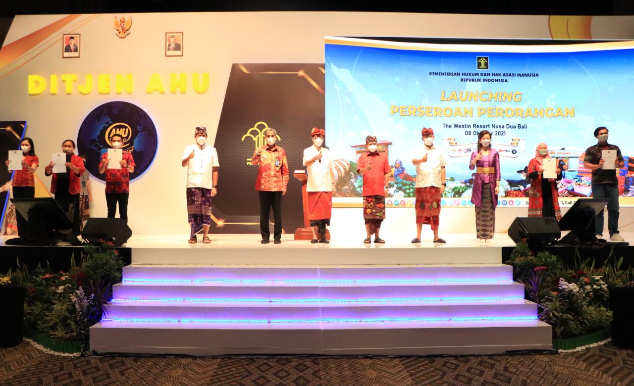 Gubernur Koster,  Perseroan Perorangan Akan Sangat Membantu Pelaku UMKM Kembangkan Usahanya.