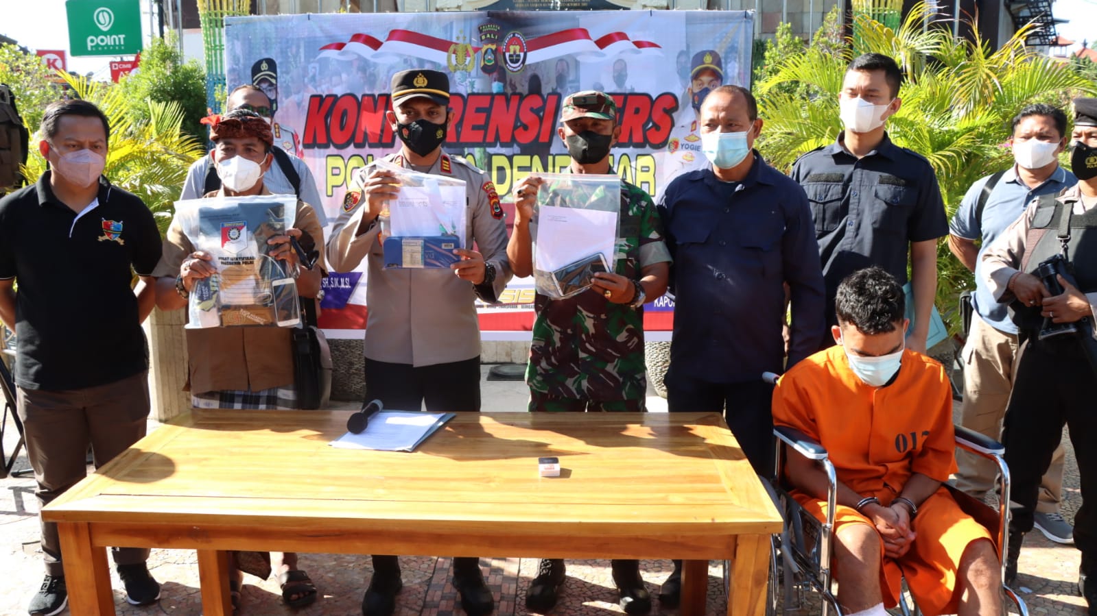 Polsek Kuta Ringkus Pelaku Pencurian Spesialis Rumah Kos.