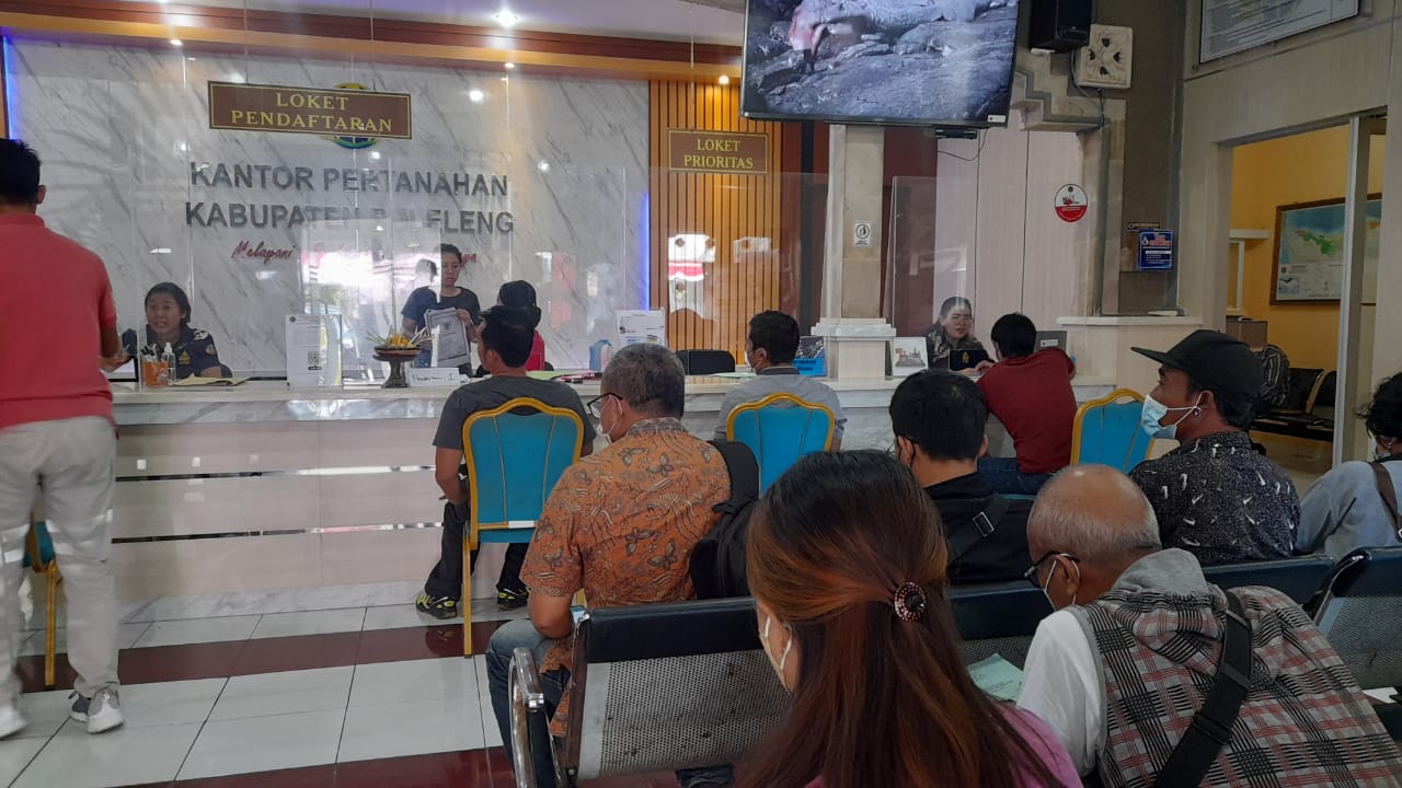 Tingkatkan Pelayanan, BPN Kabupaten Buleleng Buka Pelayanan Sabtu dan Minggu.