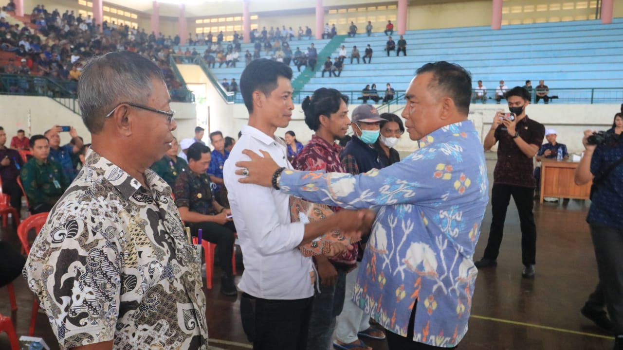 Bupati Tamba Tingkatkan Nilai  Insentif Juru Arah Tahun 2023.