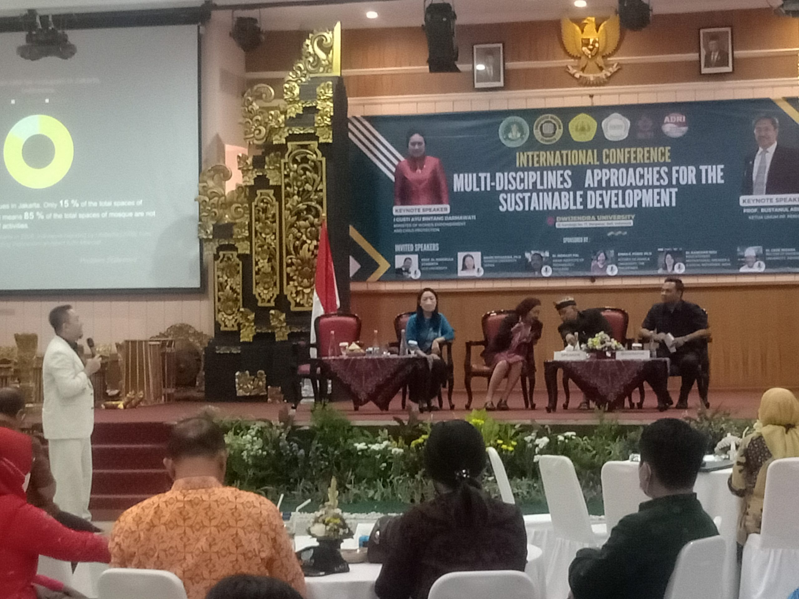 Universitas Dwijendra Denpasar Melaksanakan seminar Internasional “Multi Disciplines Approaches For Sustainable Development.