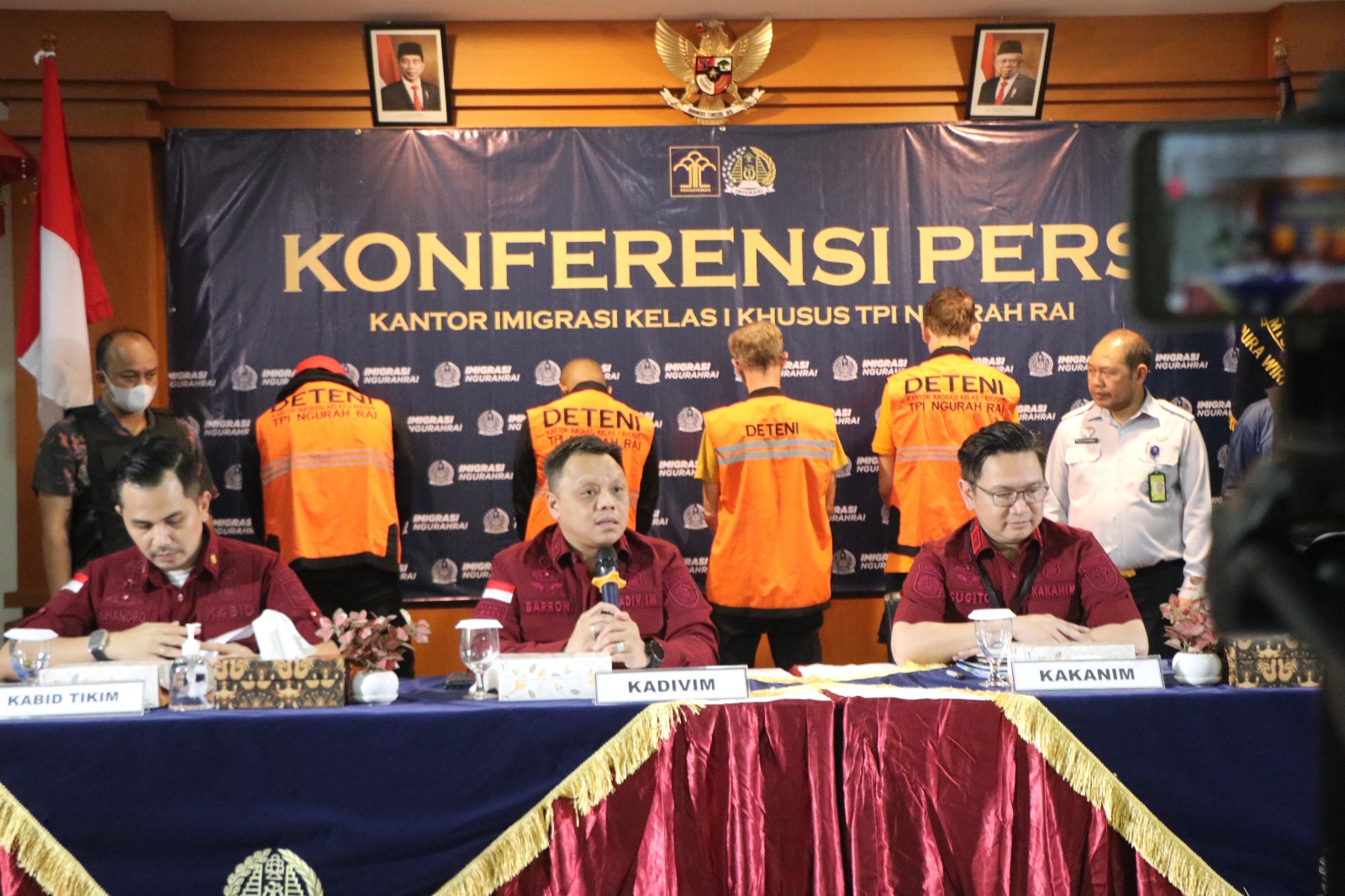 IMIGRASI NGURAH RAI BERHASIL TANGKAP WNA OVERSTAY DAN SEGERA MELAKUKAN DEPORTASI.