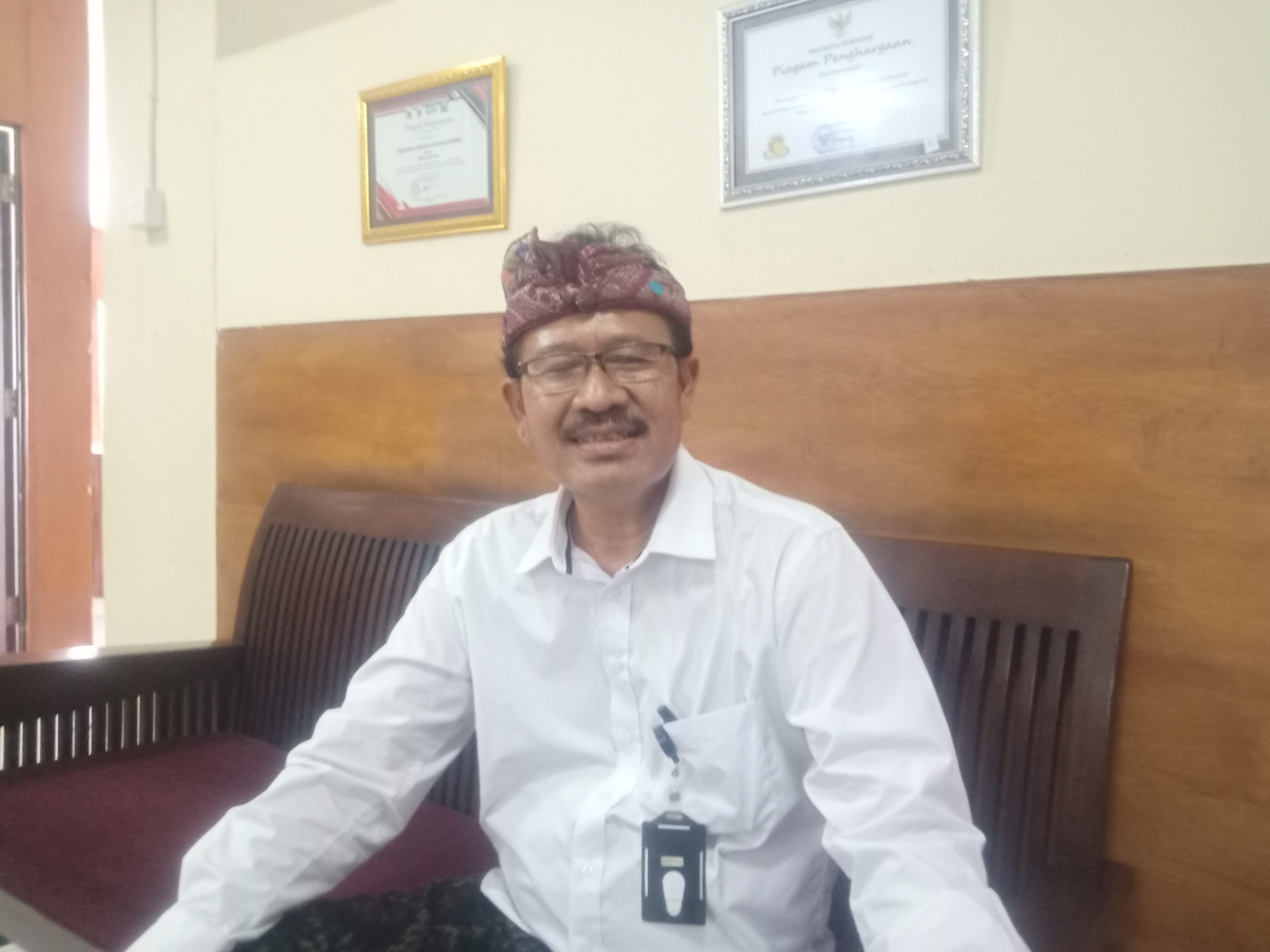 Dirut Perumda Pasar Sewakadarma Sampaikan Stok Pangan Aman Menjelang Hari Raya Idul Fitri.