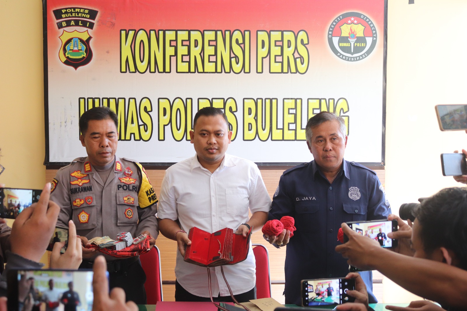 Diduga Penyelenggara Judi Sabung Ayam Diamankan Polres Buleleng.