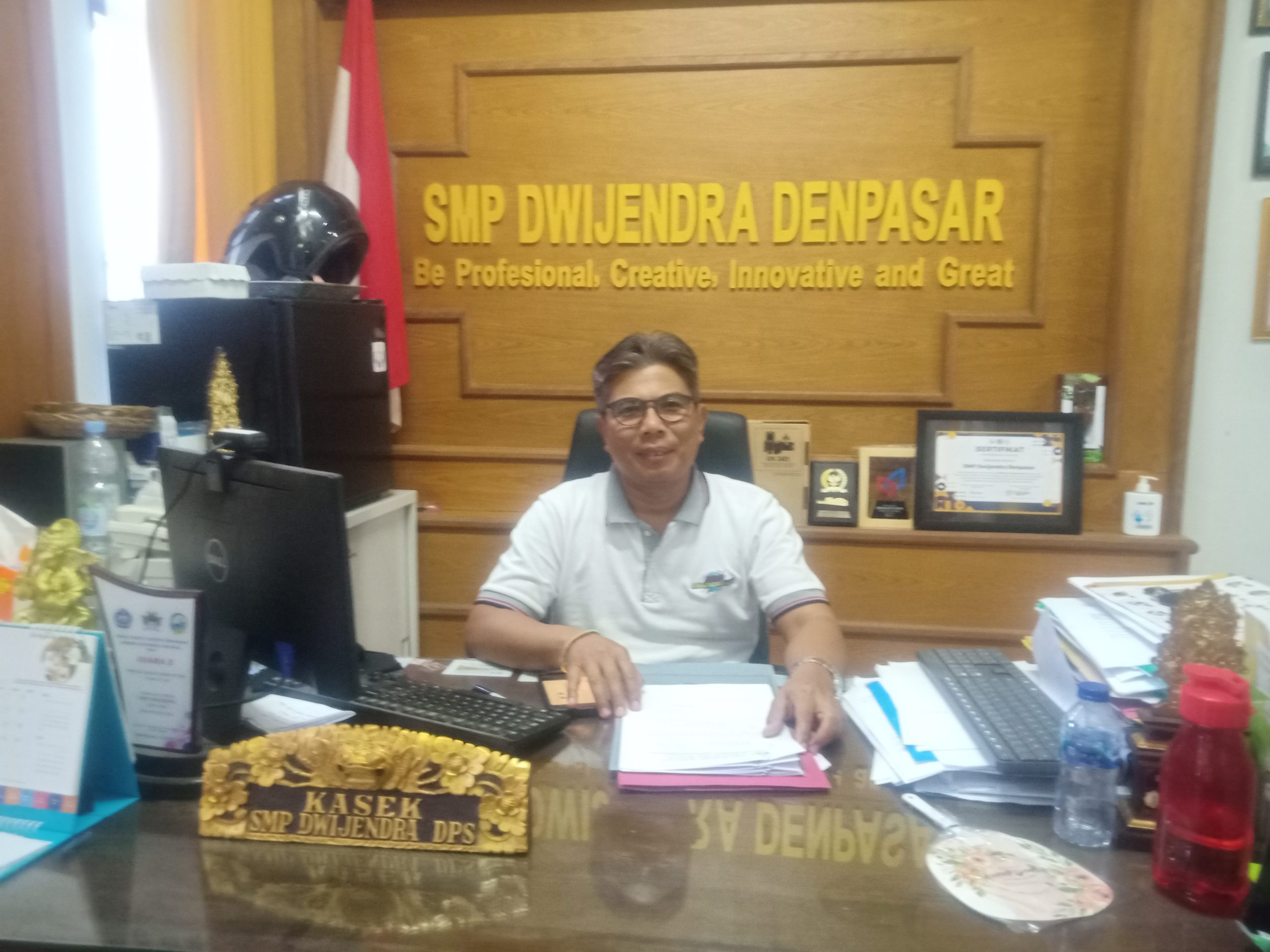 SMP Dwijendra Denpasar Menerima Siswa Baru Sampai Masa MPLS.