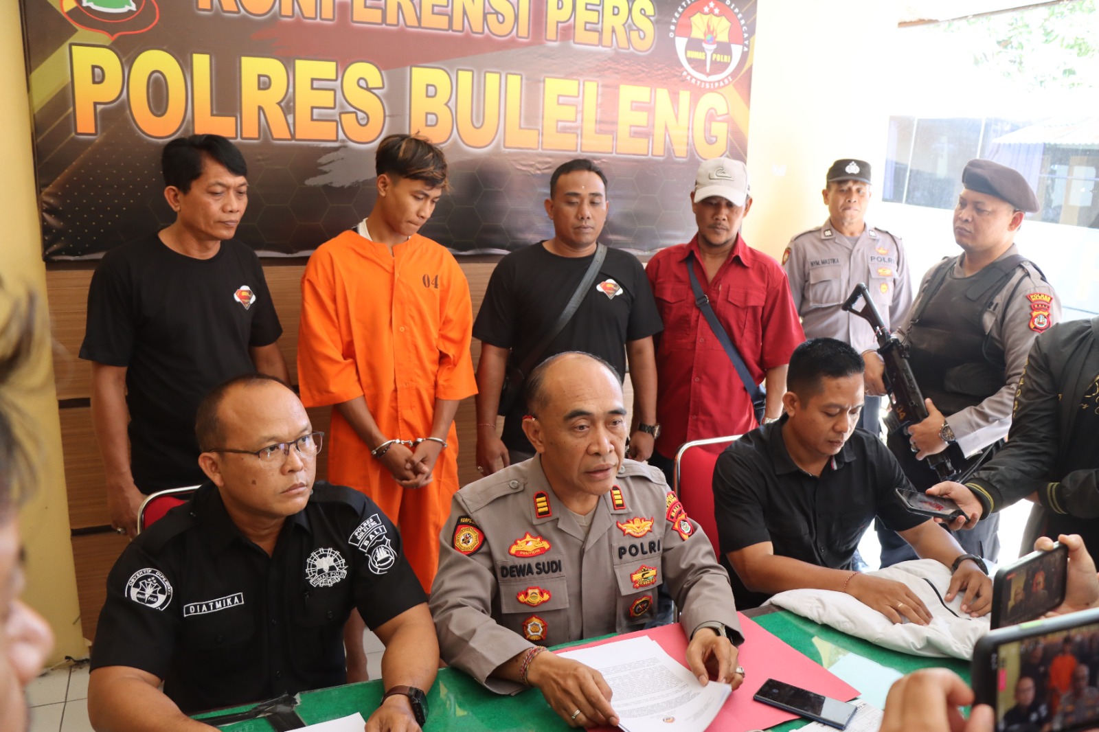 Polsek Sawan Ungkap Kasus Jambret Yang Meresahkan Masyarakat.