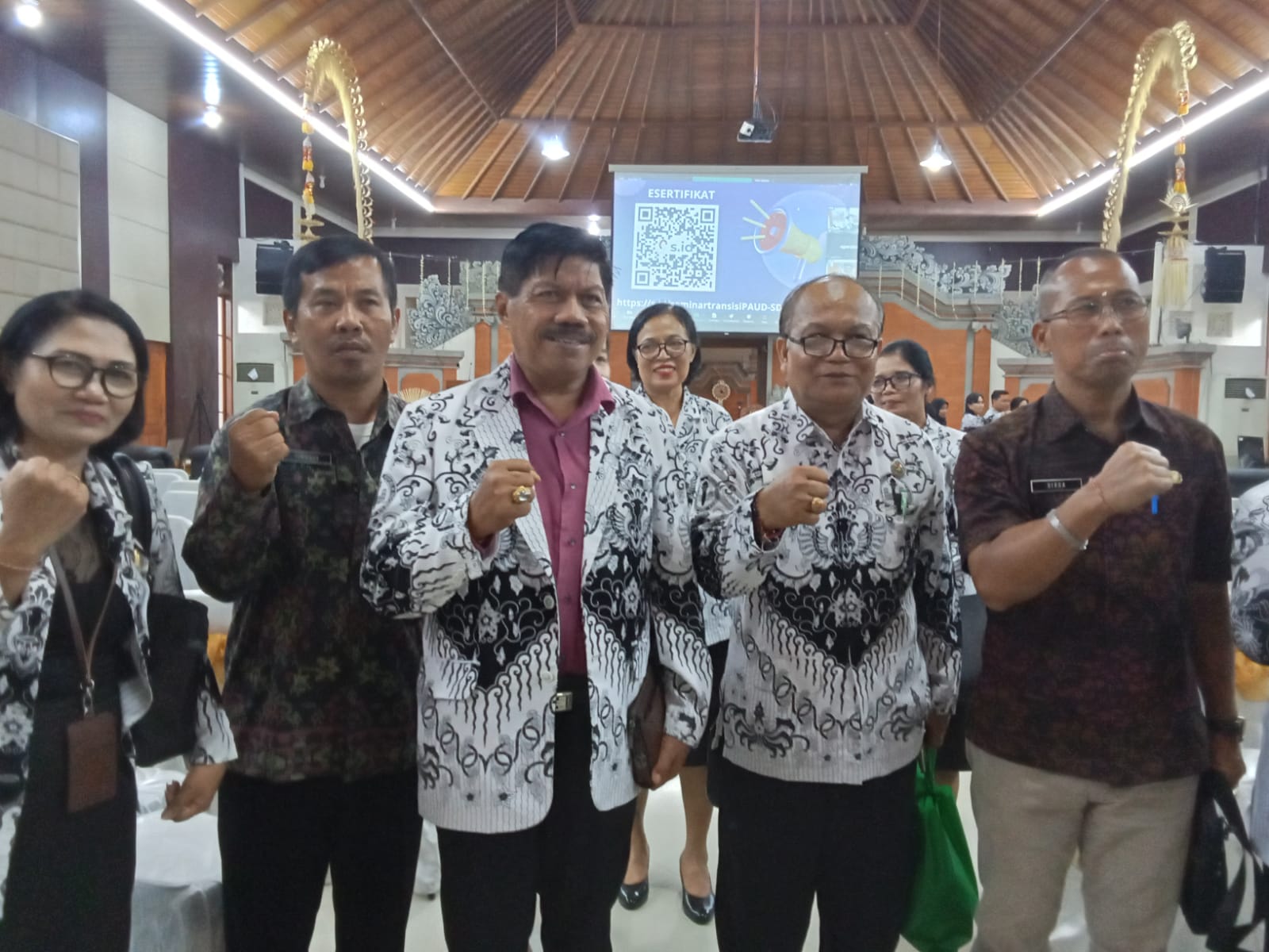 Menjelang HUT PGRI ke 78 dan HGN 2023, PGRI Kota Denpasar Menggelar Seminar Transisi PAUD ke SD Yang Menyenangkan.