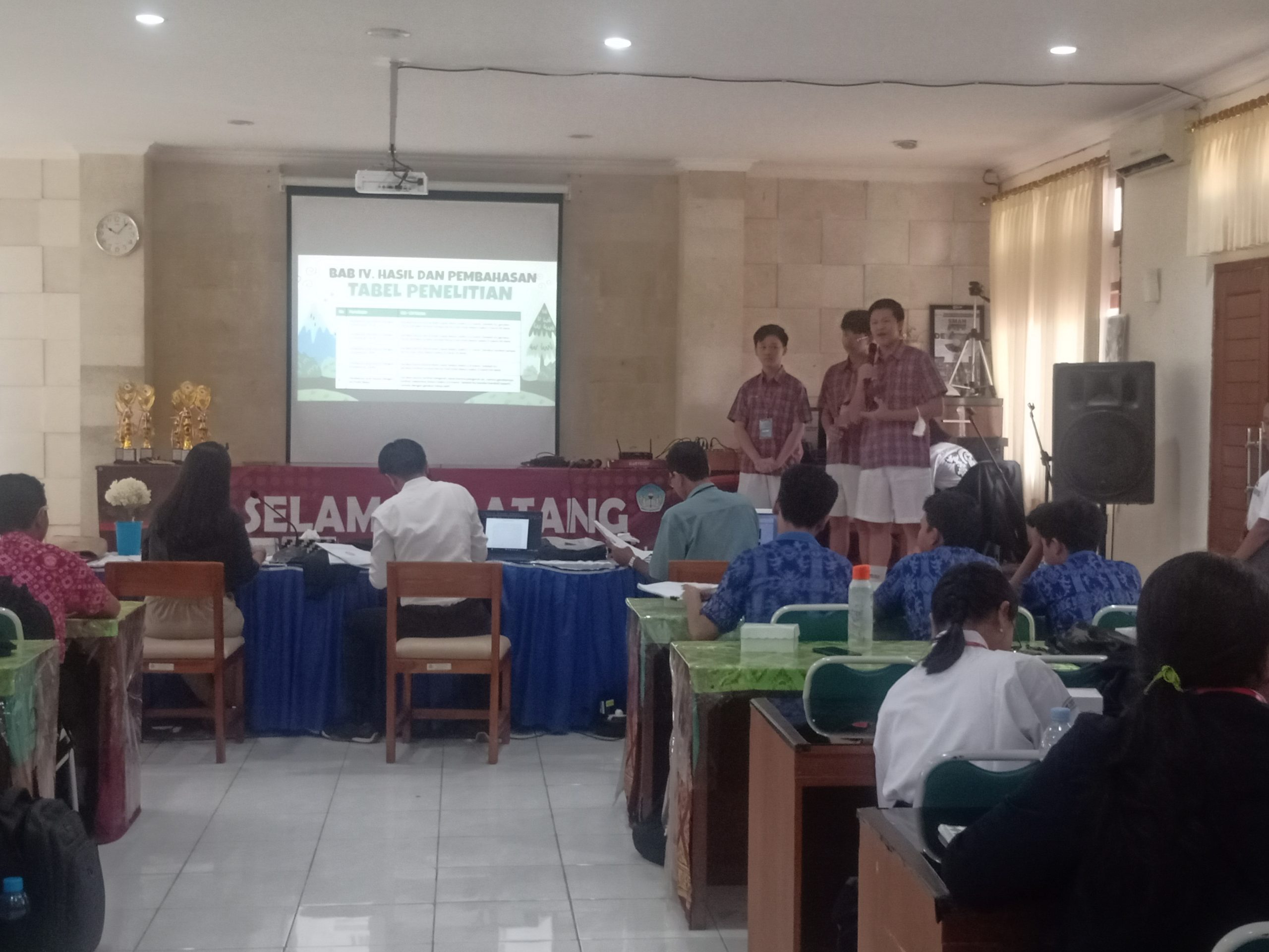 SMA Negeri 5 Denpasar Gelar Lomba KIR Tingkat SMP se Bali.