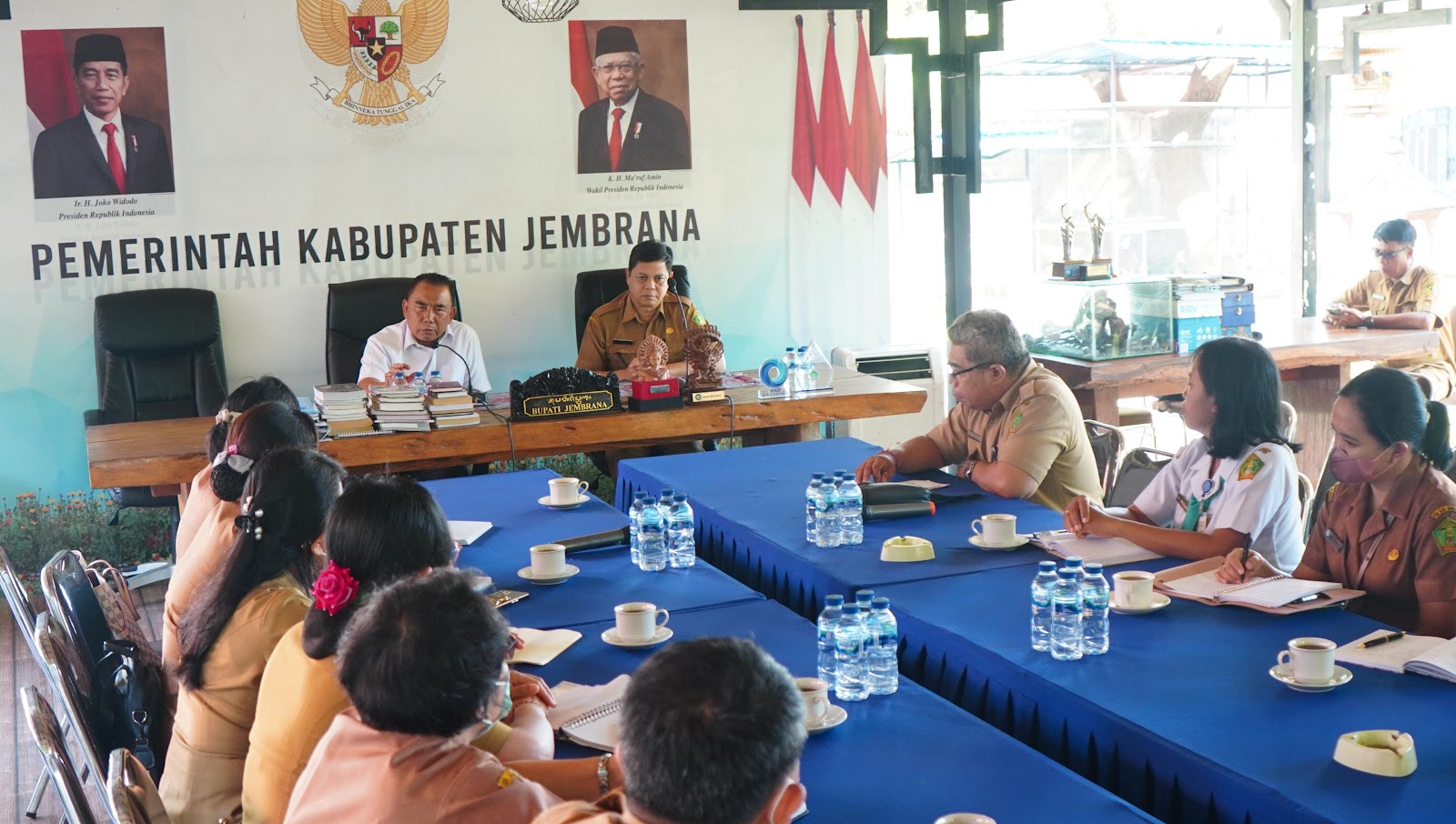 Bupati Tamba Tegaskan, Puskesmas Harus Berikan Pelayanan Maksimal Kepada Masyarakat.