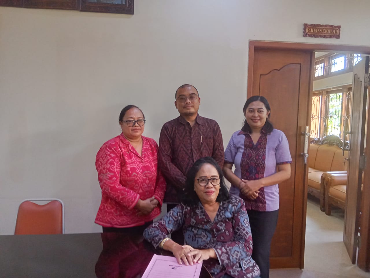 Menjelang Perayaan HUT ke 50, SMA  5 Denpasar Menggelar Pentas Seni.