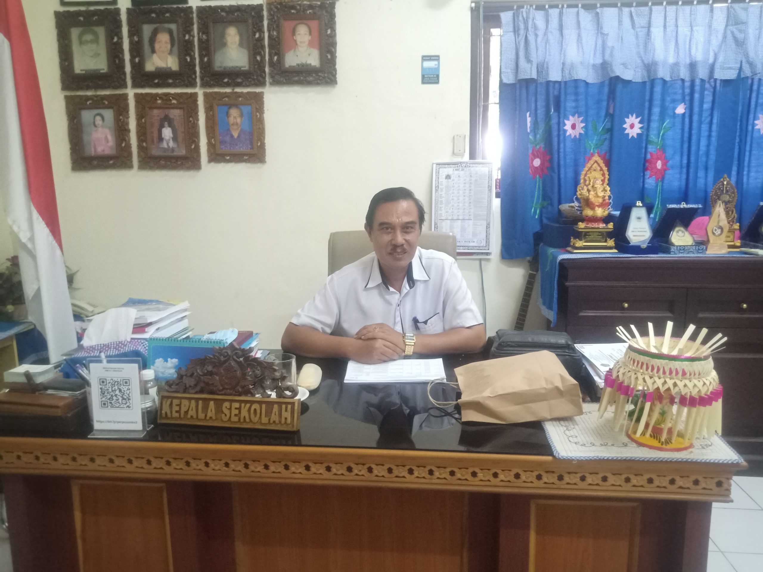 SMK Negeri 3 Denpasar Siap Menghadapi Ujian Sekolah.