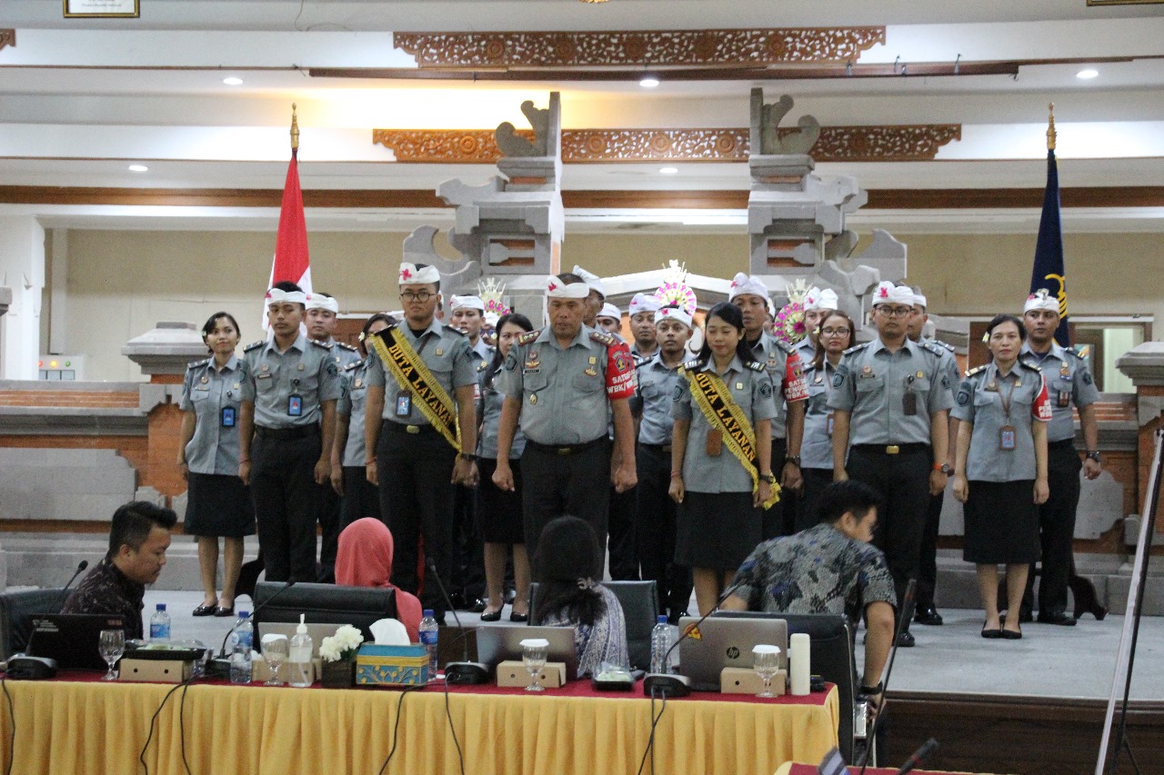 BERPROSES MENUJU WBK, RUTAN NEGARA IKUTI KEGIATAN DESK, EVALUASI OLEH  TIM PENILAI INTERNAL  TPI.