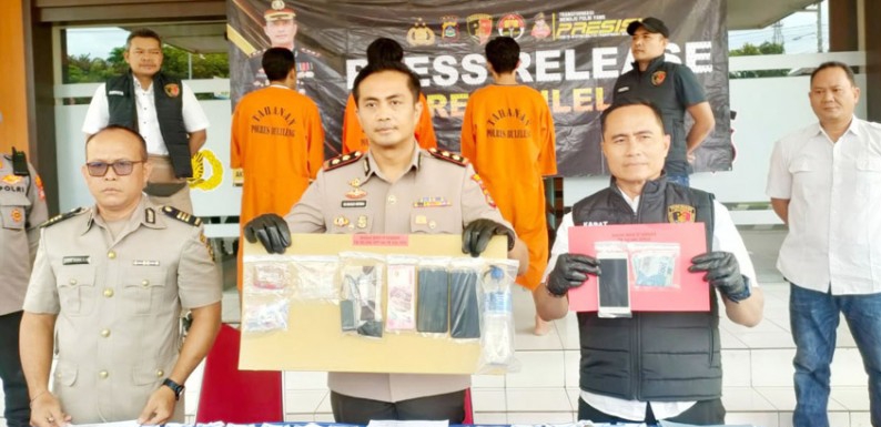 Satresnarkoba Ringkus Dua Pengedar Narkoba.