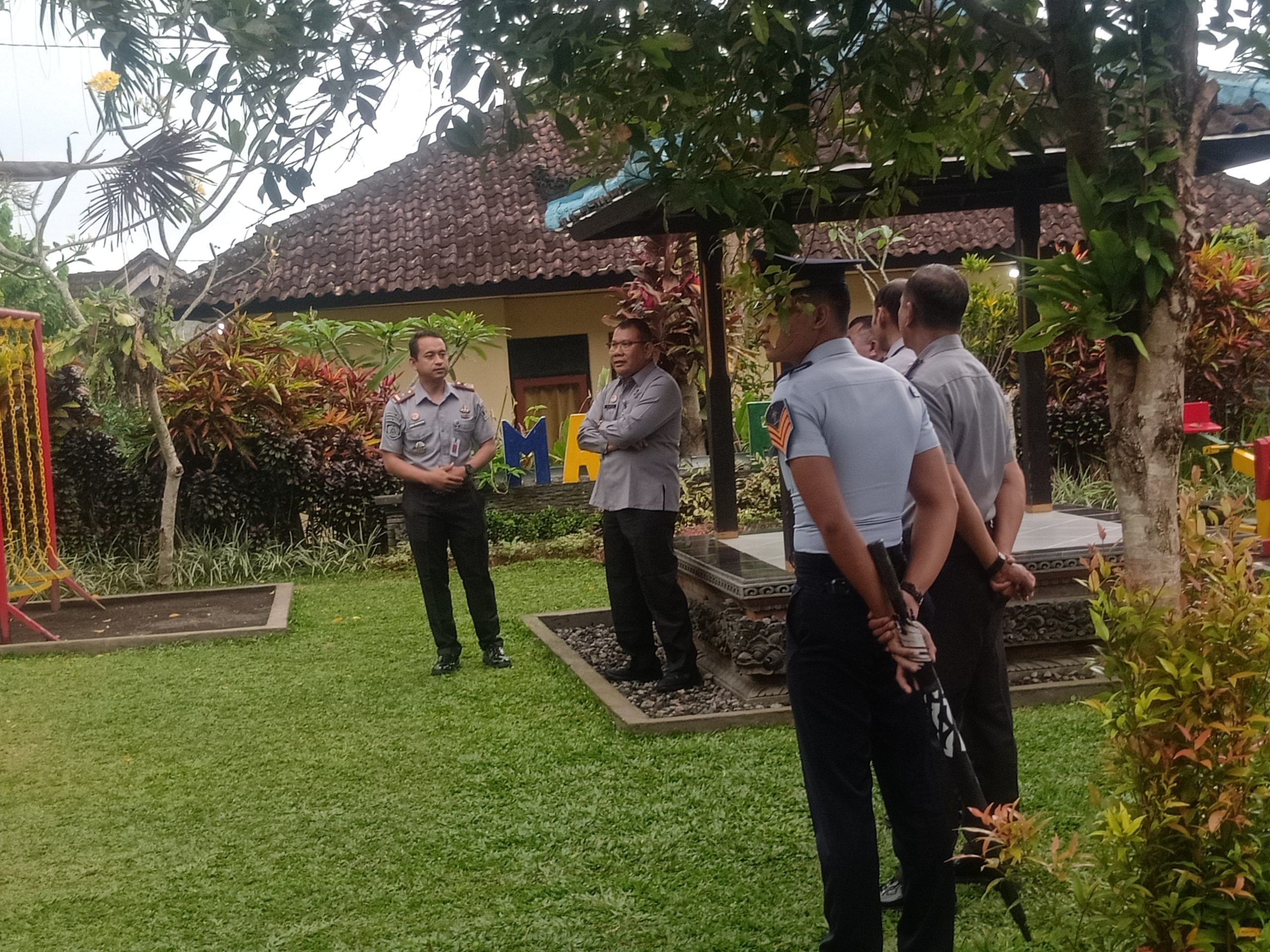 Peningkatan Fasilitas dan Pengamaan Aset, Kadiv Pas Kemenkumham Bali Sambangi Rutan Bangli