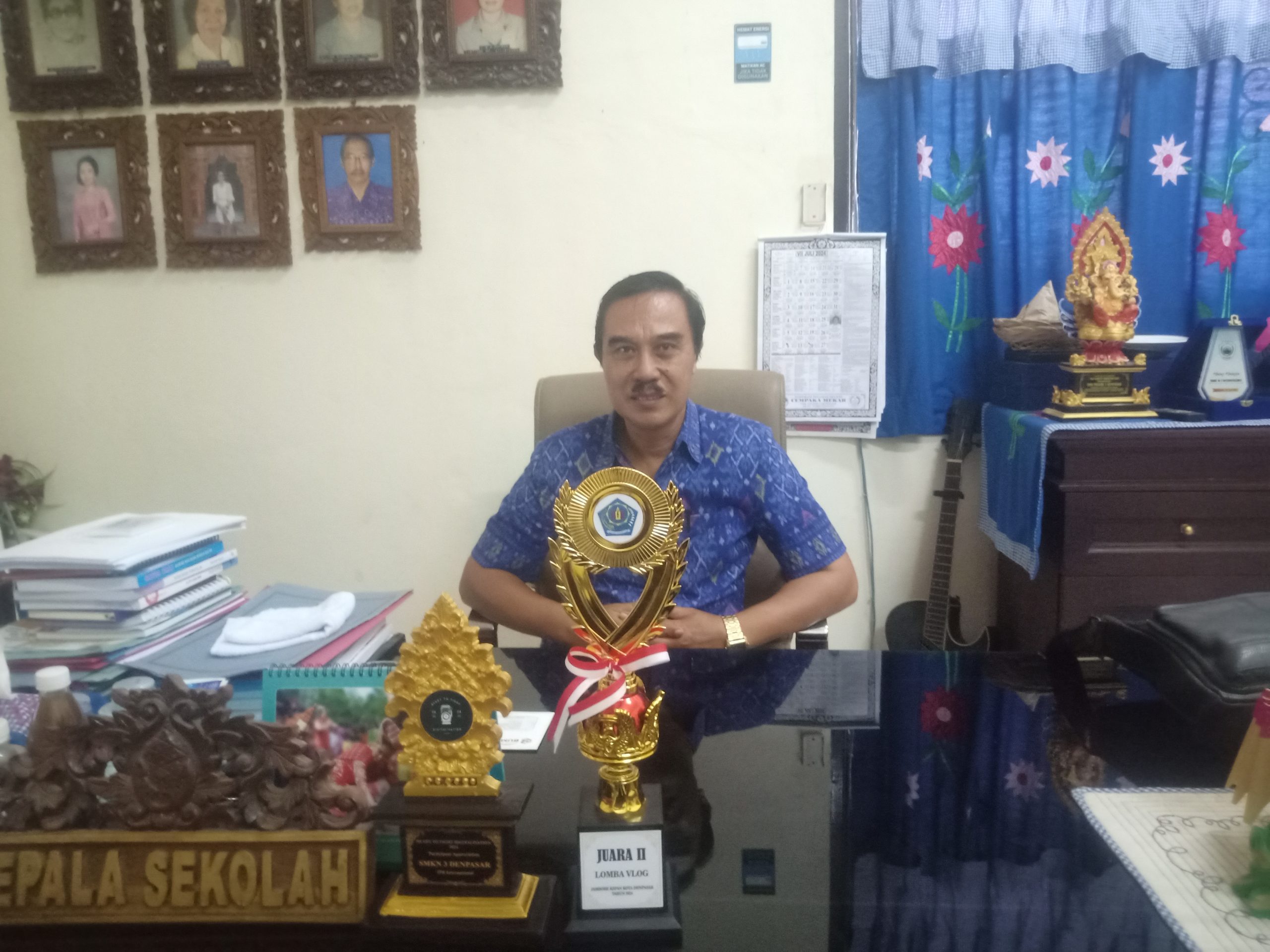 Pada Kegiatan Jambore KSPAN di Singaraja  SMK 3 Denpasar Meraih Juara II  Lomba Vlog KSPAN Tingkat SMA/ SMK Kota Denpasar.