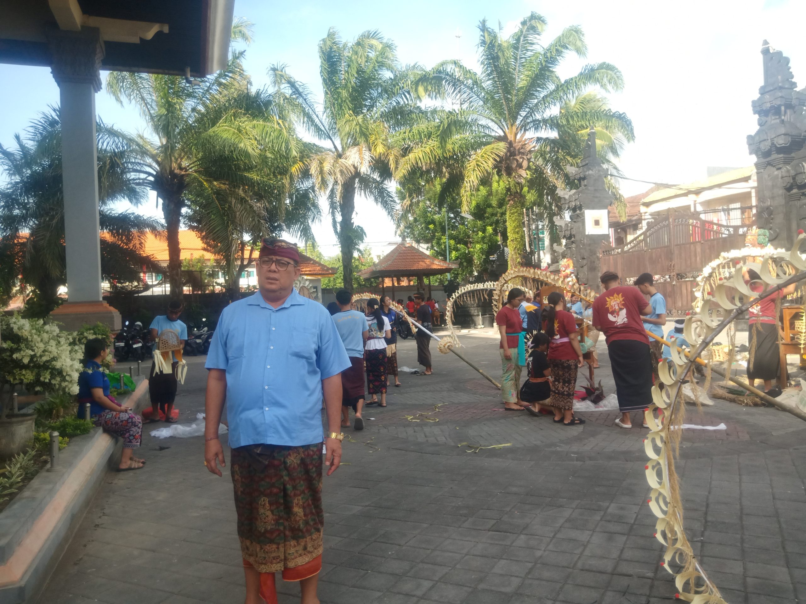 Menjelang Hari Raya Saraswati SMA Negeri 4 Denpasar Menggelar Berbagai lomba.