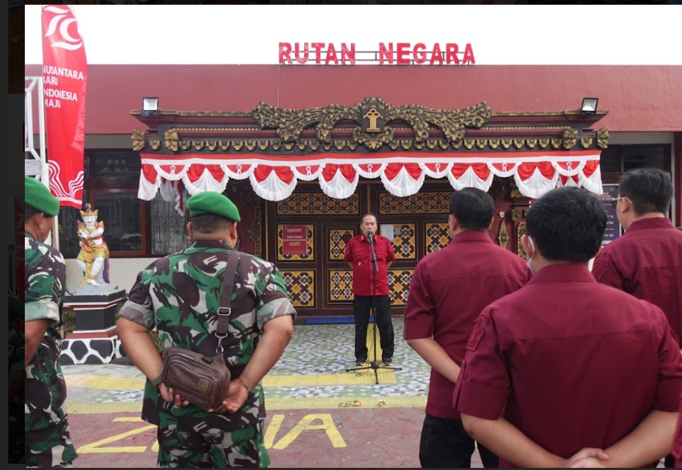 Peringati Hari Pengayoman, Rutan Negara Gelar Penggeledahan Gabungan dan Tes Urine.