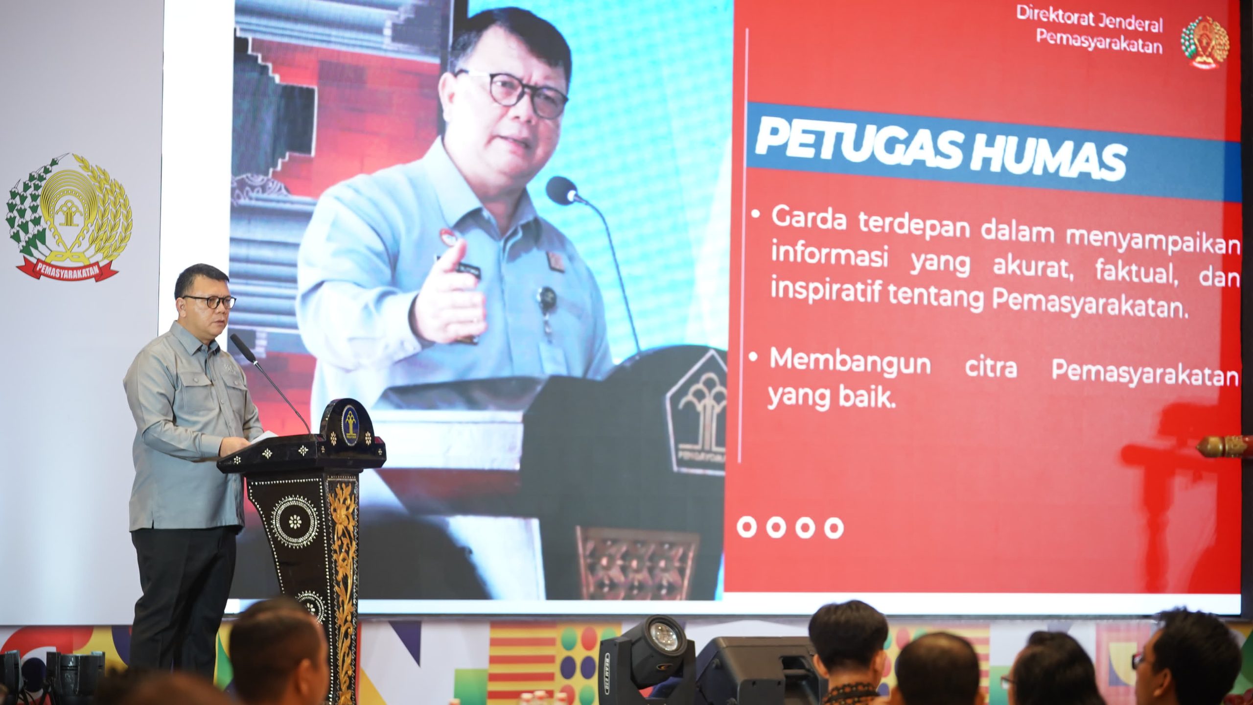 Bergerak Bersama Bangun Citra Pemasyarakatan, Lapas Narkotika Bangli Ambil Bagian Dalam Pembentukan Agen Informasi dan Publikasi Pemasyarakatan.