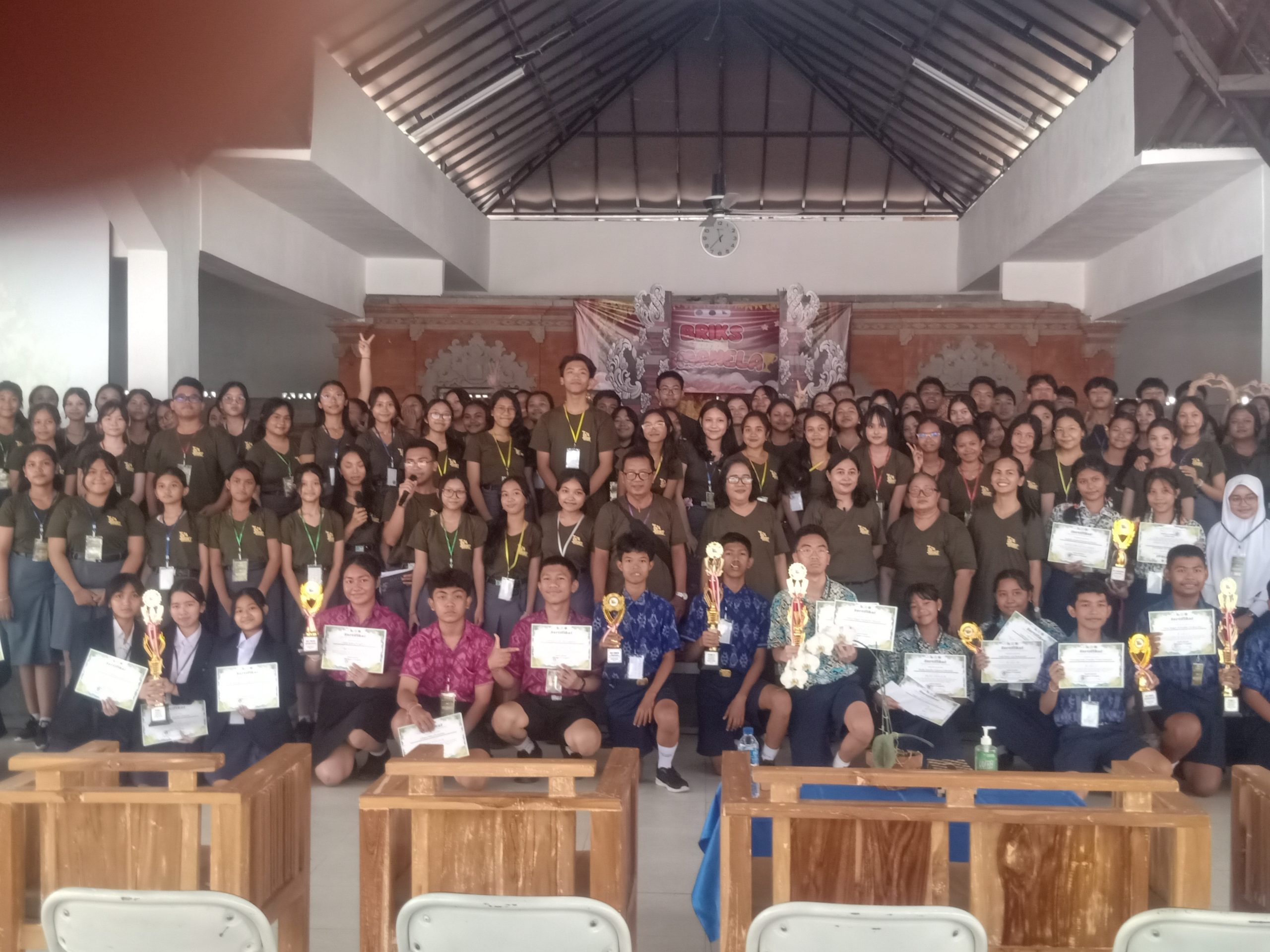 Jeda Tengah Semester, KIR SMA 5 Denpasar Mengadakan Lomba BRIKS 2024 SMP se – Bali.