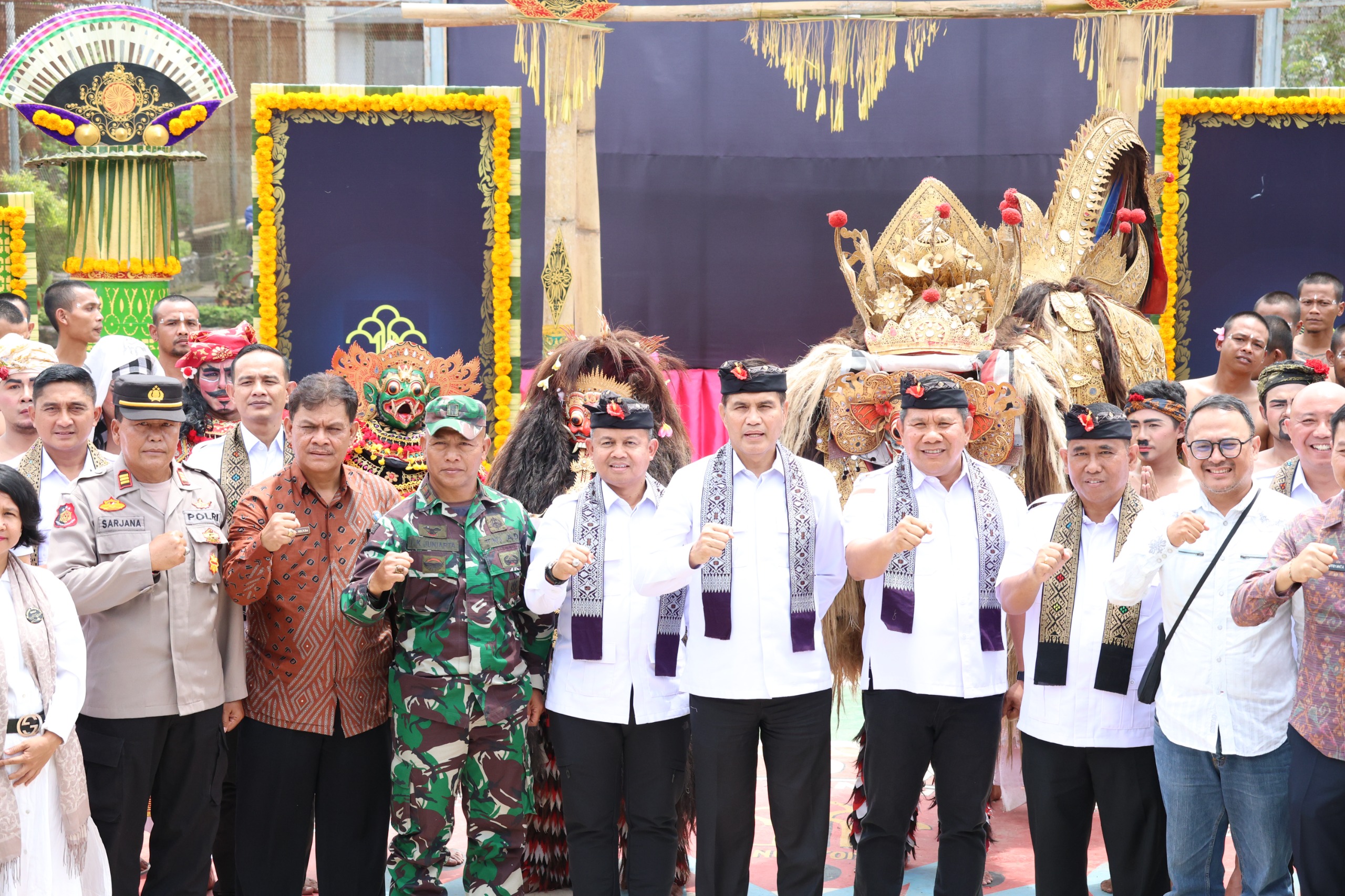 Wujudkan Pelayanan Kesehatan WBP yang Semakin Optimal, Plt. Dirjen PAS Resmikan Klinik Pratama di Lapas Narkotika Bangli.