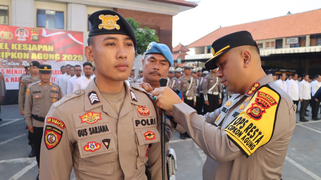 Polresta Denpasar Gelar Operasi Cipkon Agung 2025 untuk Jaga Keamanan Jelang Hari Raya.