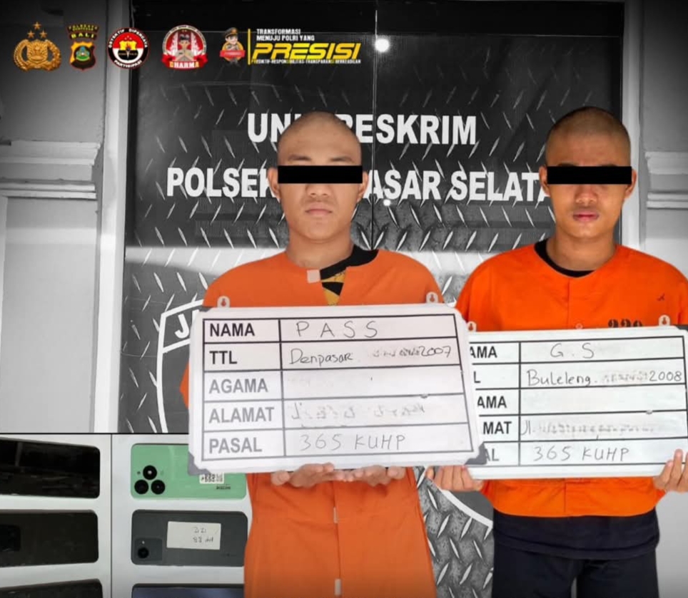 Polsek Densel Berhasil Ringkus Dua Pelaku Begal.