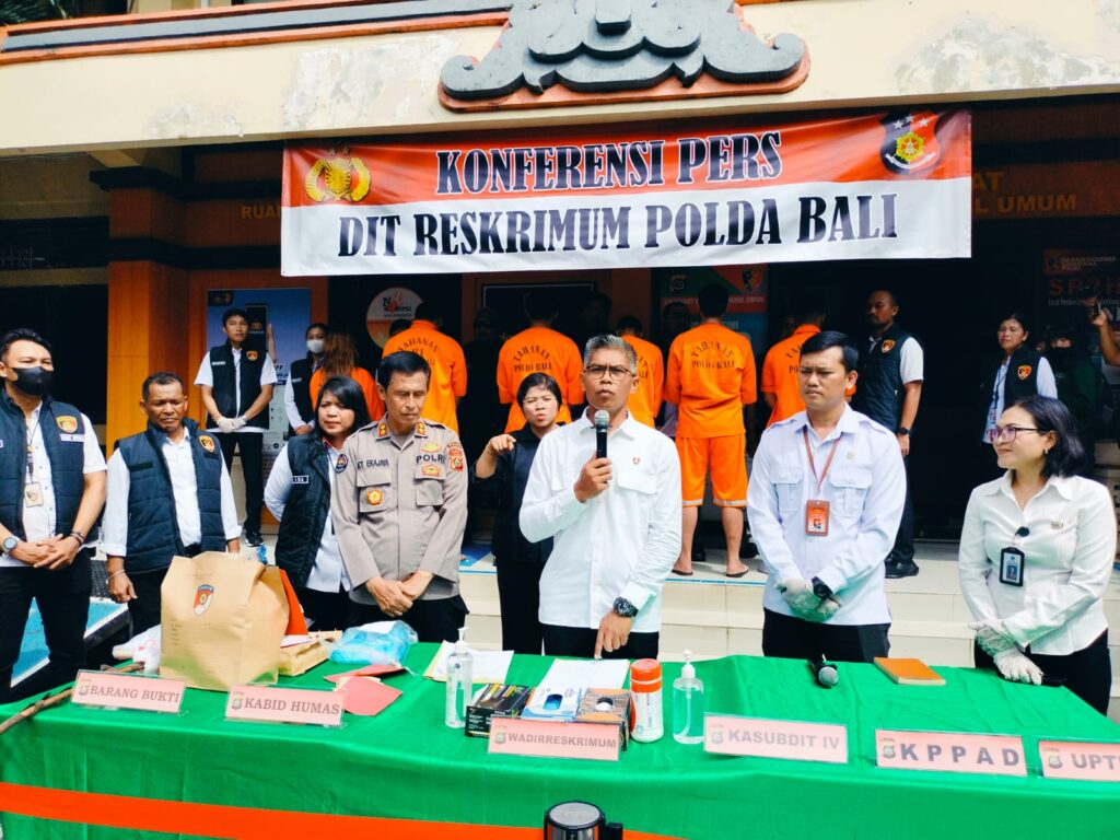 Ungkap Tindak Pidana Pornografi & Kekerasan Anak, Polda Bali Tetapkan 6 Tersangka.