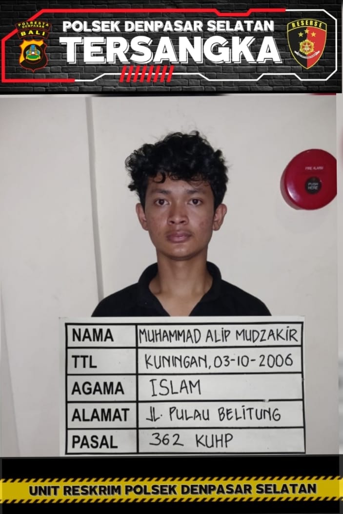 Baru 10 Hari Bekerja, Pegawai Warteg di Denpasar Kabur Bawa Uang Rp5,5 Juta untuk Judi Online.