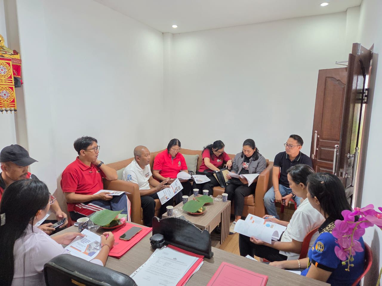 Penguatan Kerjasama dan Penetapan Model Akses Reforma Agraria Digelar di Desa Peninjoan.