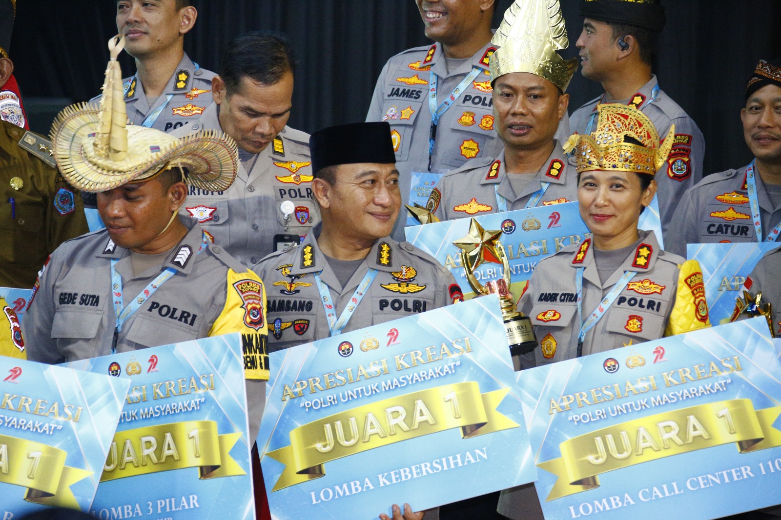 POLRES JEMBRANA RAIH JUARA 1 LOMBA LAYANAN POLRI 110 TINGKAT NASIONAL.