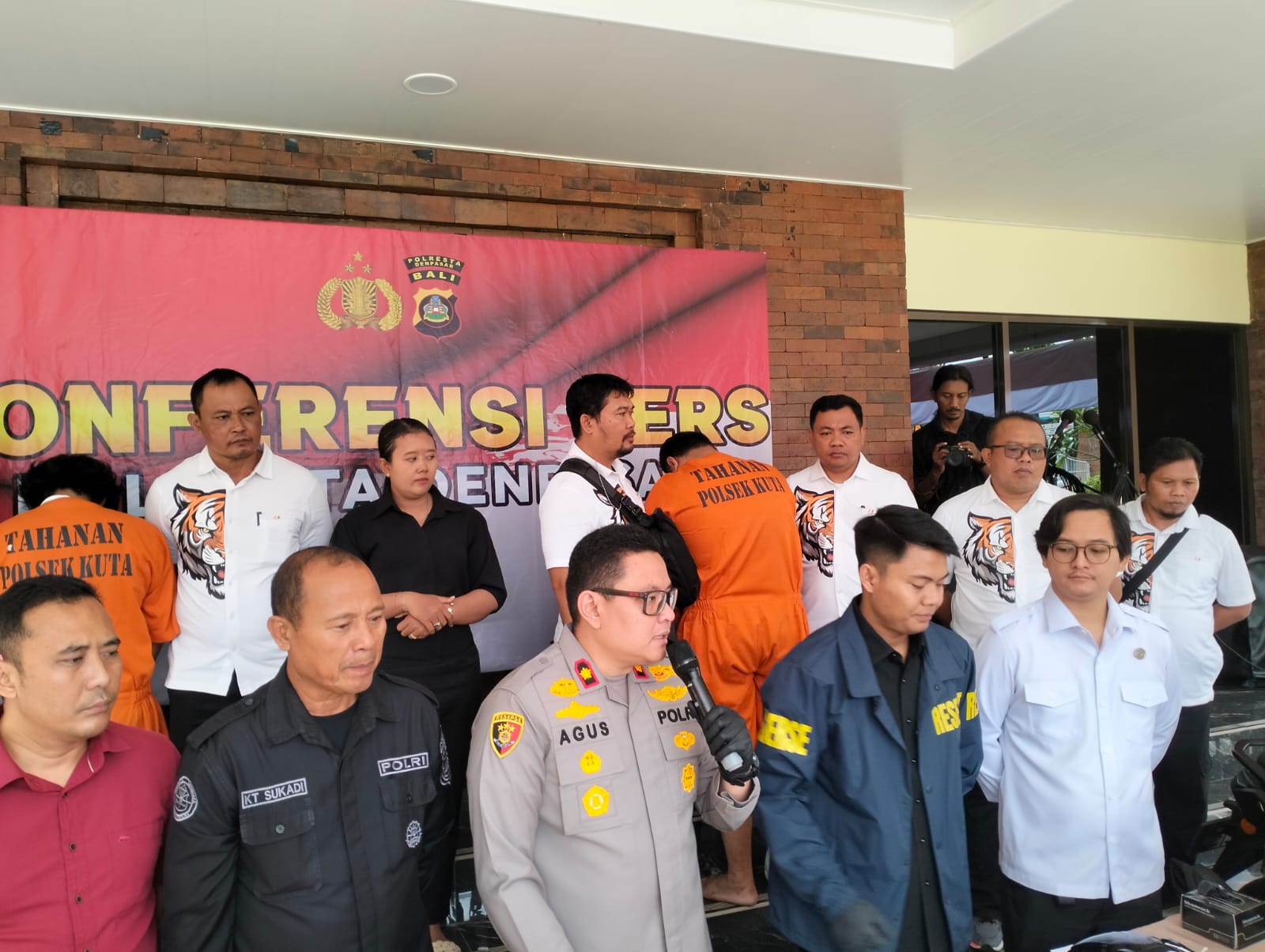 Polsek Kuta Amankan Dua Pelaku Perampokan Penukar Kripto, Satu Pelaku Gagal Kabur ke Bangkok.