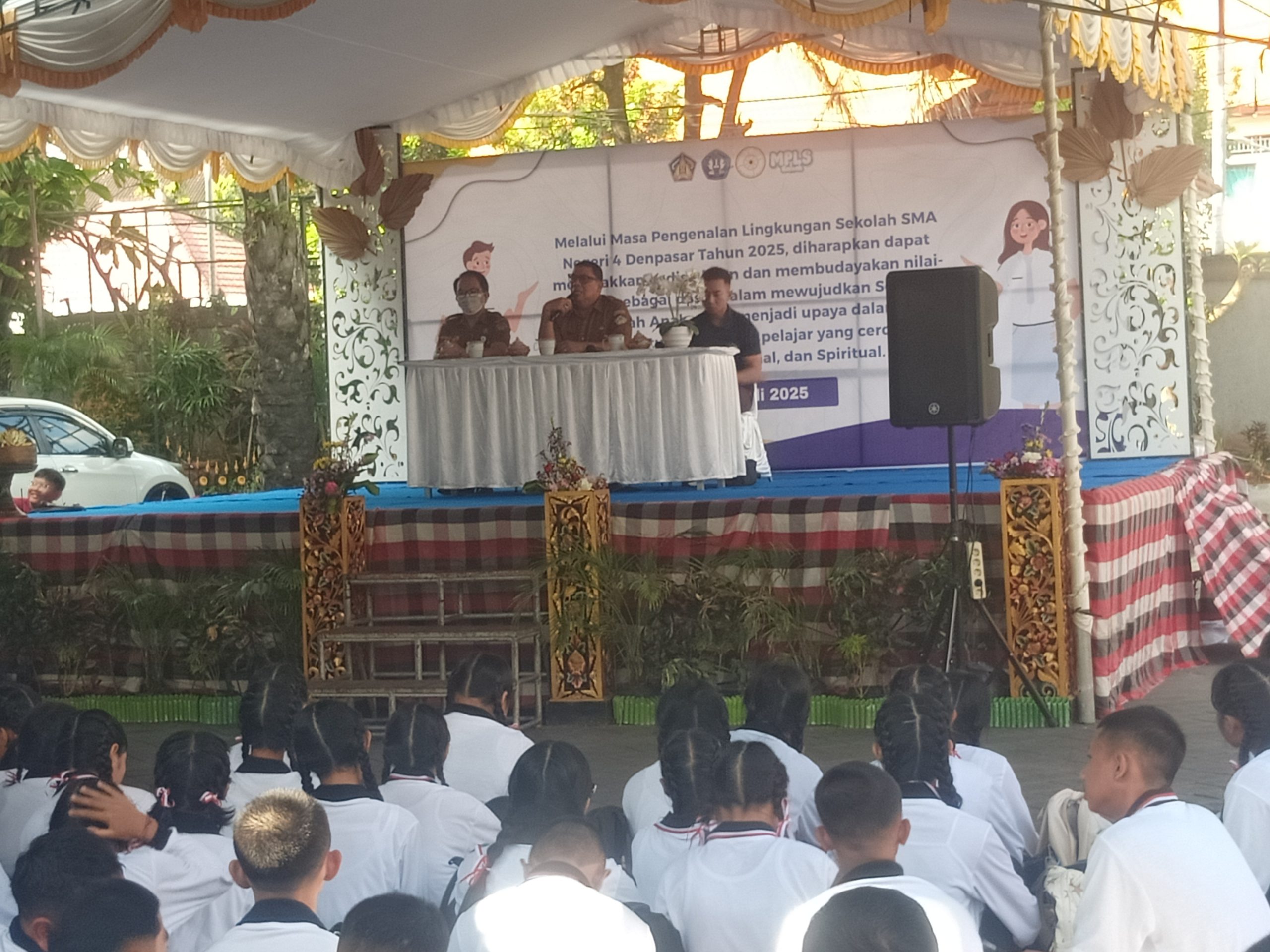 Kegiatn MPLS Diharapkan Siswa Menjadi Disiplin dan Berkarakter.