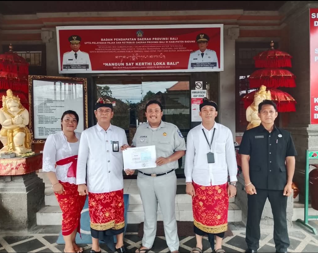 Bukti Nyata Layanan Terbaik, Indeks Kepuasan Masyarakat Terhadap UPTD Samsat Badung Capai 94,05.