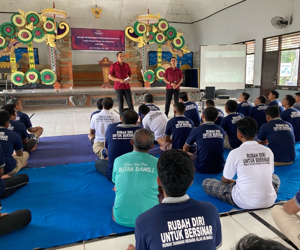 LUNCURKAN INOVASI “INTRAKSI” RUTAN BANGLI PERMUDAH AKSES INFORMASI INTEGRASI WARGA BINAAN.