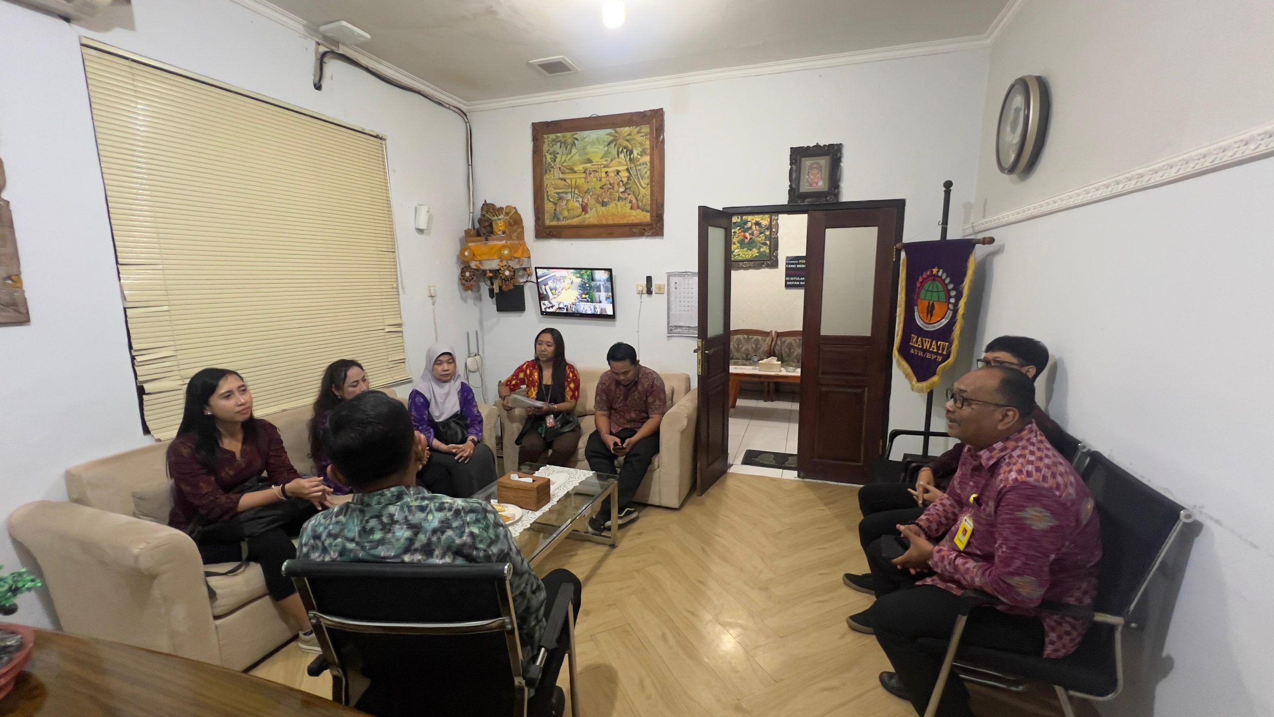 Monitoring dan Evaluasi Perkara Pertanahan oleh Kanwil BPN Provinsi Bali di Kantor Pertanahan Kabupaten Klungkung.