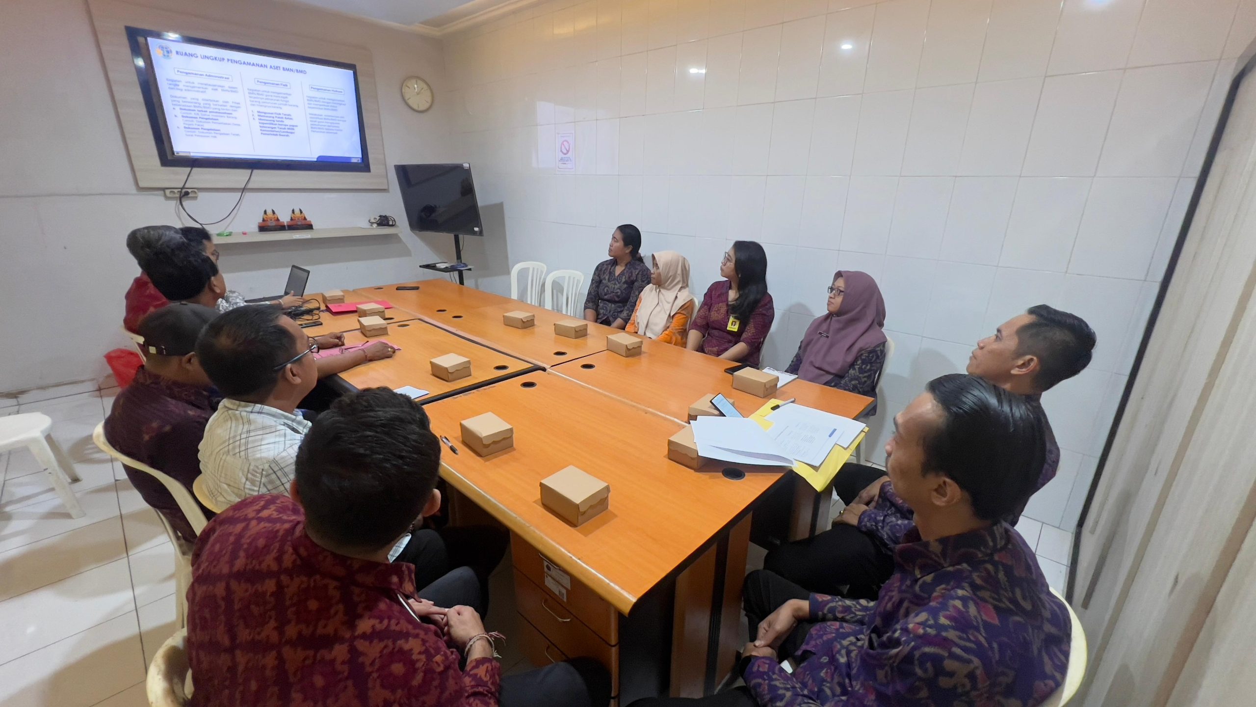 Rapat Inventarisasi Aset Daerah dalam Rangka Penyusunan Data Tanah Instansi Pemerintah Tahun Anggaran 2025.