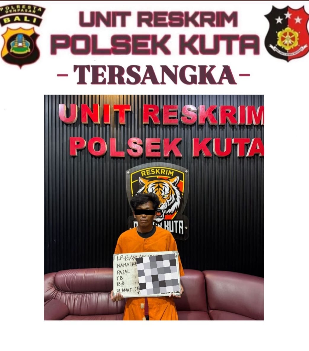 Polsek Kuta Berikan Tindakan Tegas Terukur Terhadap Pelaku Curanmor.