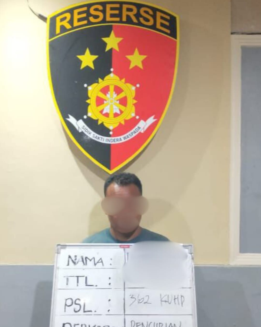 Aksi Nekat Rampas Dompet di Pagi Hari, Pelaku Berhasil Diringkus Tim Opsnal Polsek Dentim.