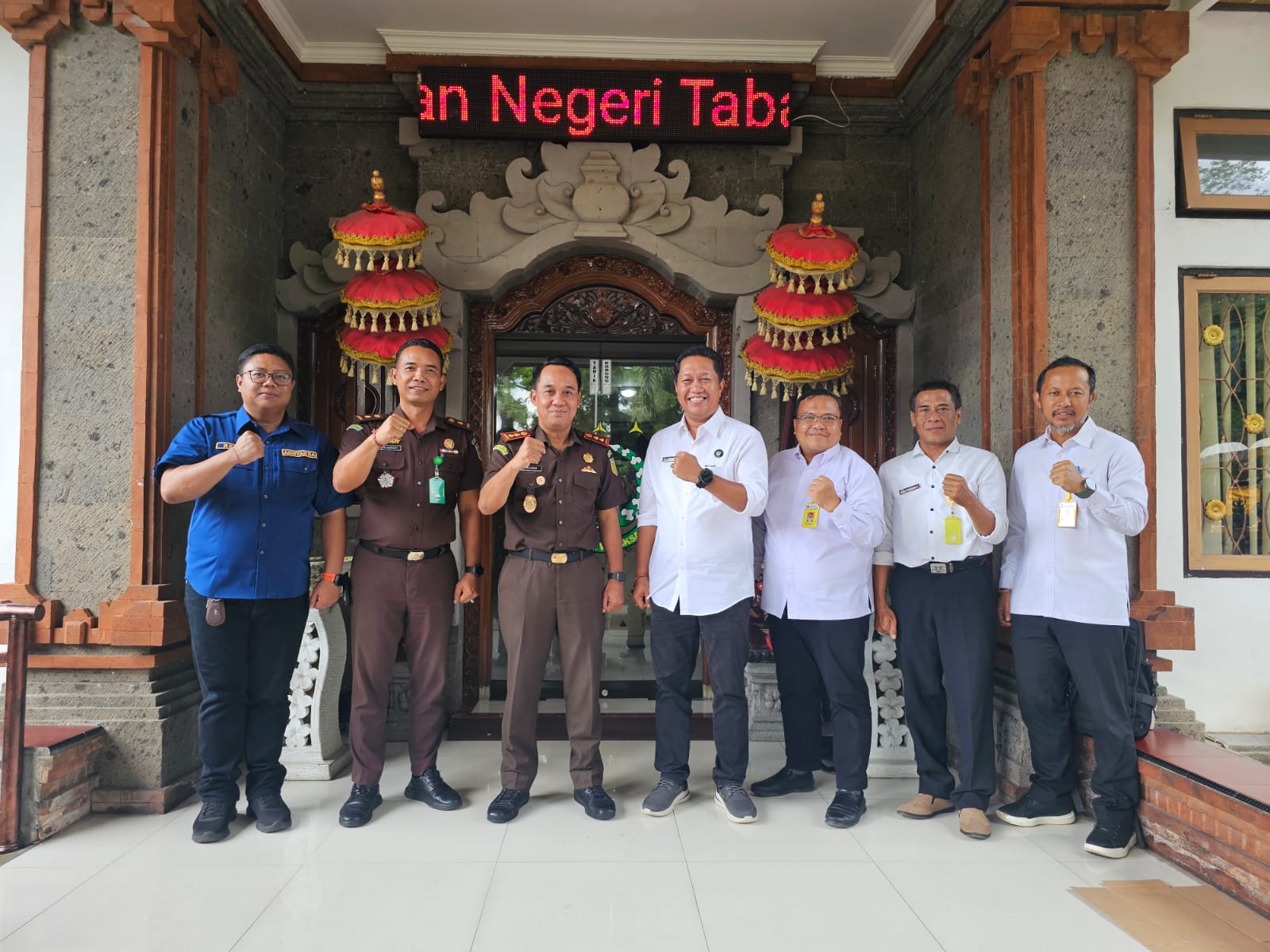 Kepala Kantor Pertanahan Tabanan Gelar Audiensi dengan Kajari Baru, Perkuat Sinergitas Antar Instansi