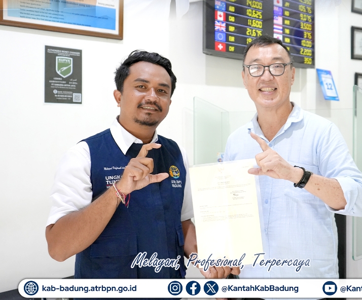 Layanan LASERTARU Kantah Badung Berikan Kemudahan Dan Kepastian Layanan Kepada Masyarakat.