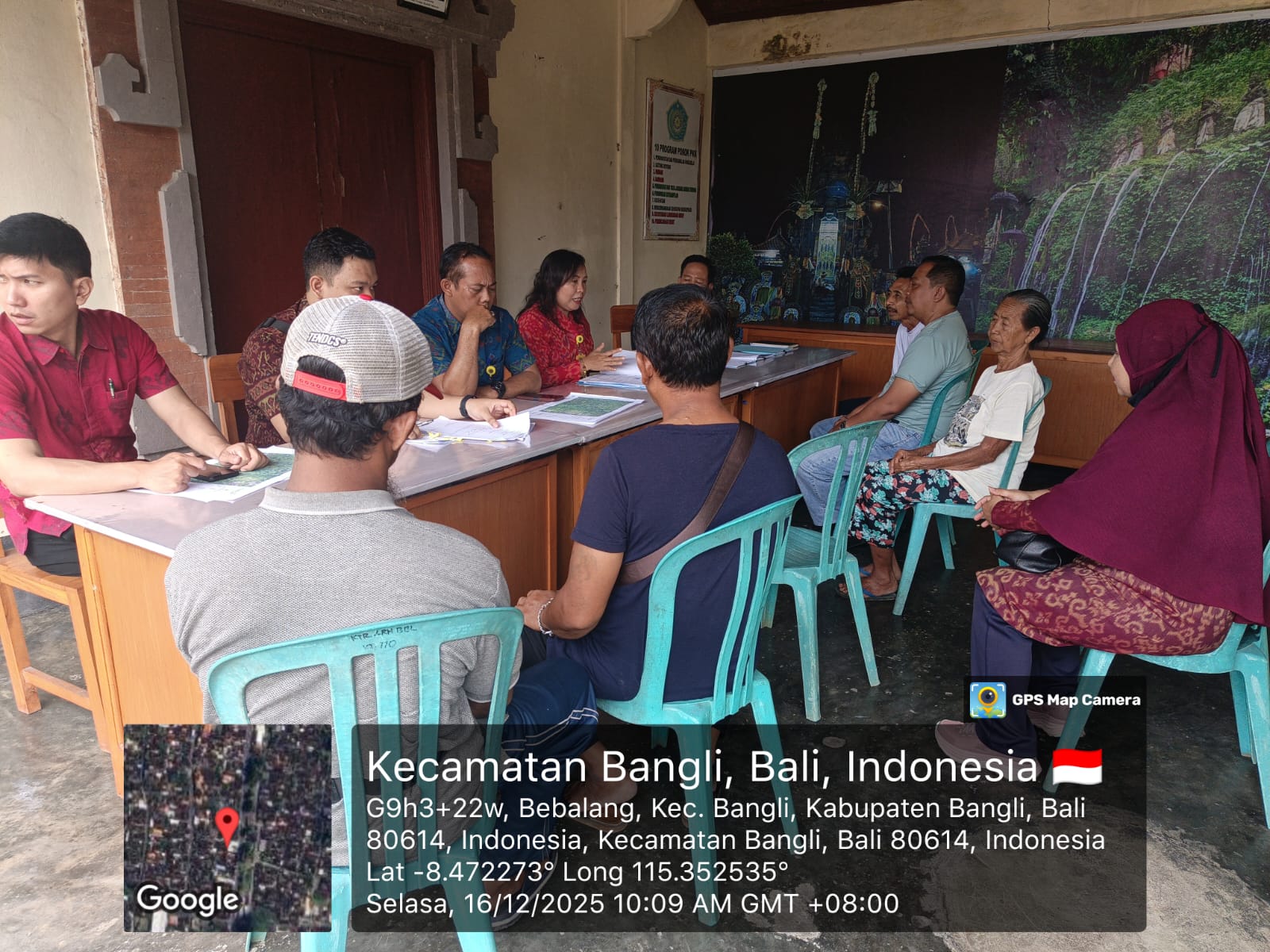 Bertempat di Kelurahan Bebalang, Kecamatan Bangli, Kantor Pertanahan Kabupaten Bangli melaksanakan Sidang Panitia A.