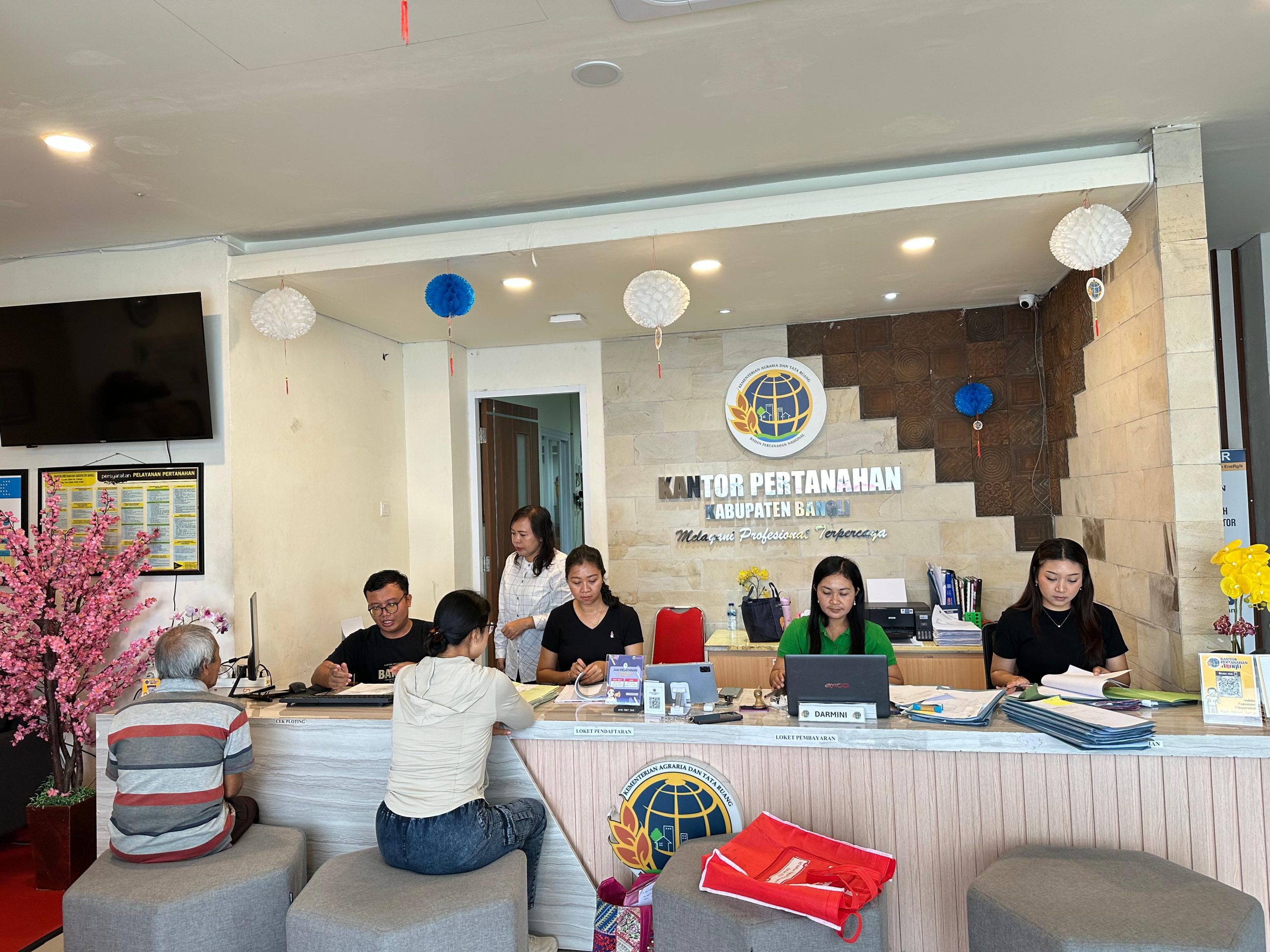 Kantor Pertanahan Kabupaten Bangli Hadirkan Inovasi Layanan Selama Libur Natal dan Tahun Baru