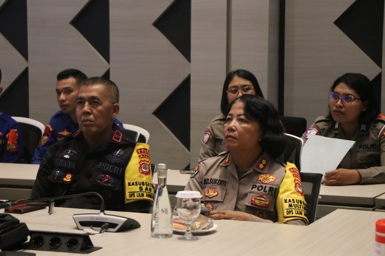 Tim Wasops Itwasum Mabes Polri Tinjau Pelaksanaan Operasi Lilin Agung 2025 Di Polda Bali.
