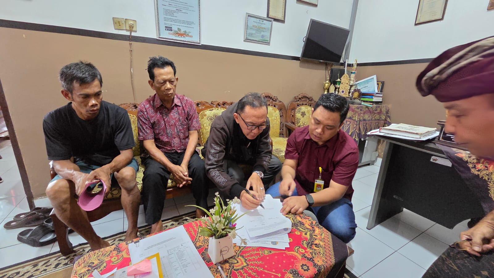 Sebagai Tahapan Proses Penetapan Hak atas Tanah, Kantor Pertanahan Kabupaten Bangli melaksanakan kegiatan Pemeriksaan Lapang dan Sidang Panitia A di Desa Demulih, Kecamatan Susut, Kabupaten Bangli.