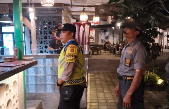 Patroli Dialogis Polsek Denpasar Utara Jaga Kamtibmas di Desa Peguyangan Kangin