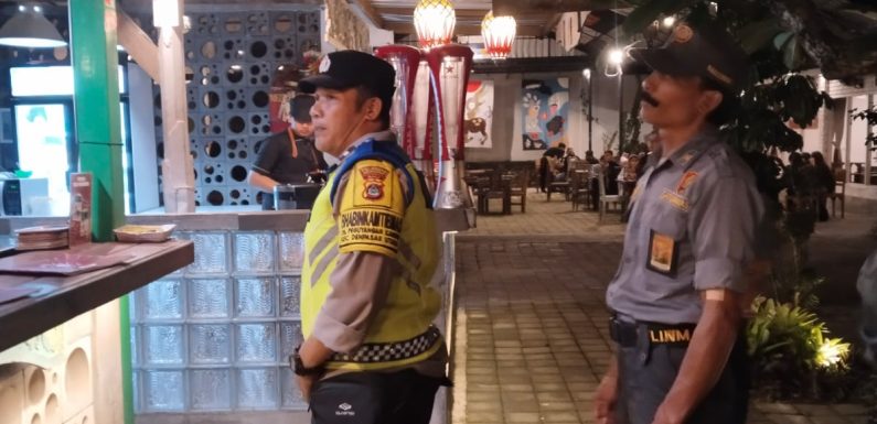 Patroli Dialogis Polsek Denpasar Utara Jaga Kamtibmas di Desa Peguyangan Kangin